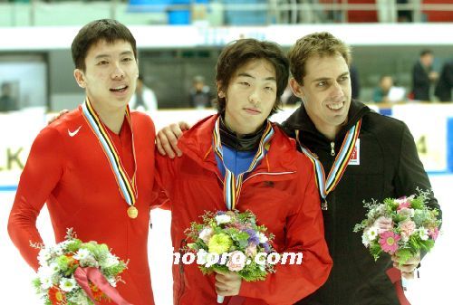 송석우, 쇼트트랙 500M 동메달!!