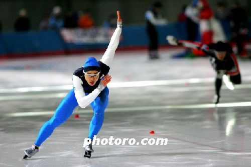 스피드스케이팅에서 기대를 모으고 있는 이강석선수