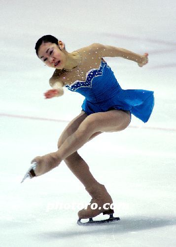 시니어부문에서 우승을 차지한 김연아  