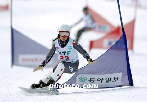 신다혜선수 힘찬 레이스.