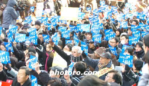 스크린쿼터 사수를 위한 영화인들의 목소리!