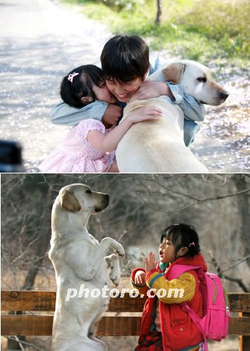 영화 '마음이…' 유승호-김향기, 애견홍보대사로 임명