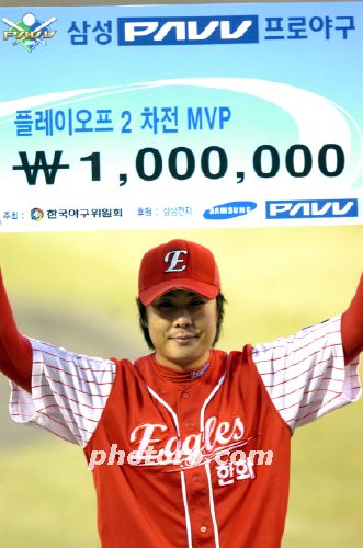 정민철 환상투로 팀에 천금의 1승을 안기고 MVP