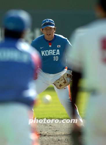 이대호 김재박 감독 특훈 실시!!