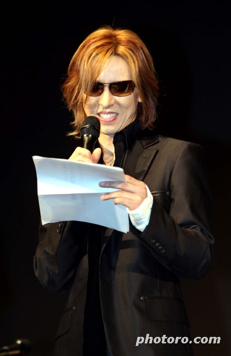 X JAPAN 요시키, `한국어로 팬들에 인사`