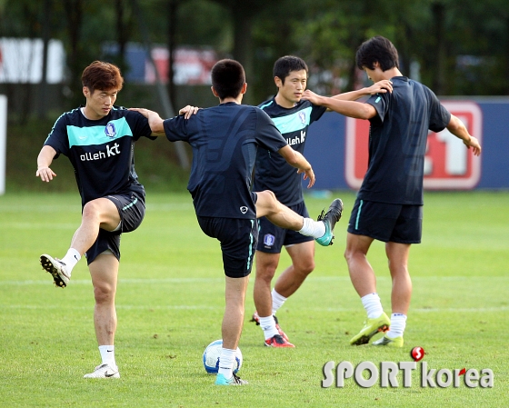 축구대표팀 훈련!!