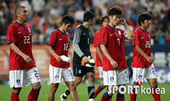 한국, 이란전 패배