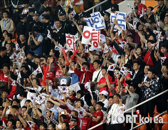 [광저우]승리에 열광하는 한국교민들!