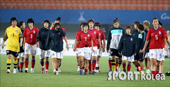 [광저우]결승진출 실패 여자축구!