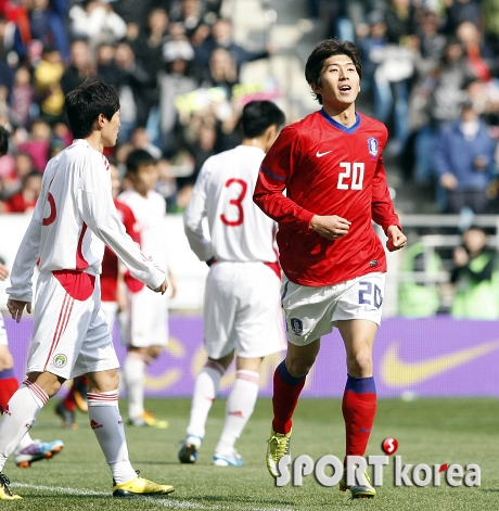 김동섭, 골 넣은 자의 여유