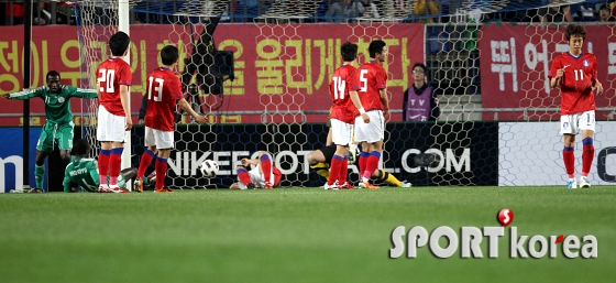 헤딩슛 하나에 무너지는 U-20 대표팀!!