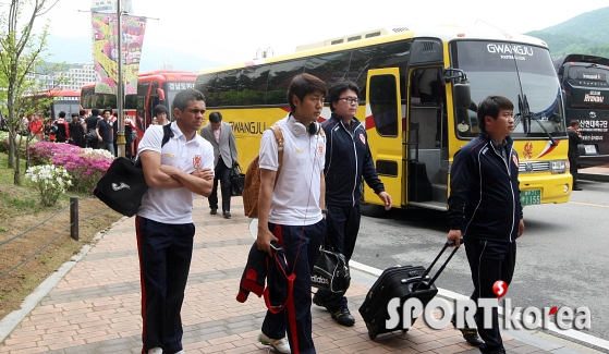 평창으로 모이는 프로축구 선수들