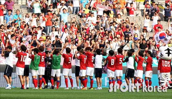 한국, 홈에서 요르단에 3-1 역전승!