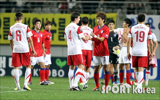 한국-폴란드, `아쉬운 2-2 동점!`