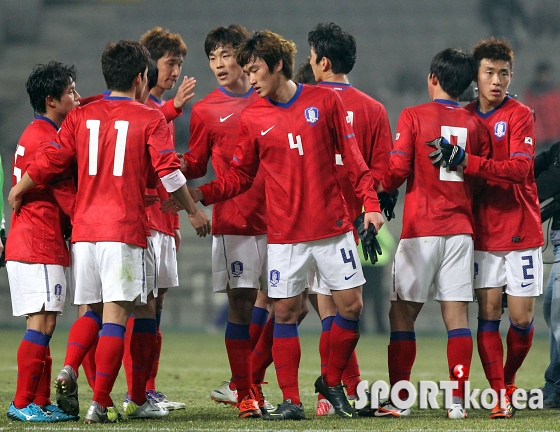 올림픽 축구 한국, 카타르와 무승부