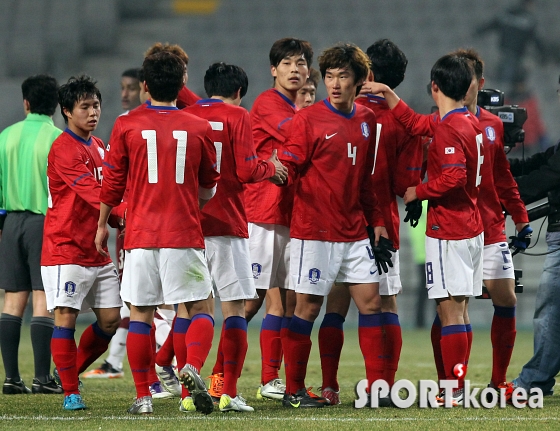 한국 올림픽대표팀, 카타르와 무승부!