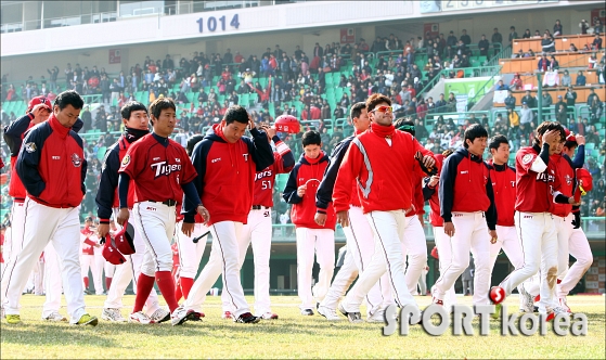 선동열호 KIA, 아쉬운 시범경기 패배!