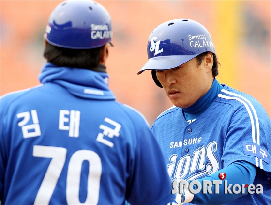 이승엽 `5경기 연속 안타`