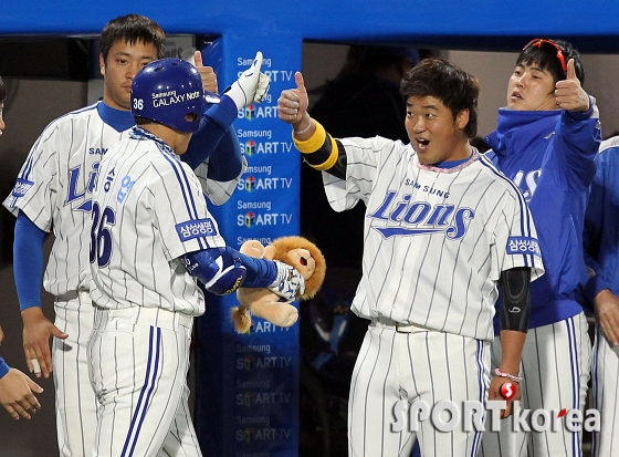 박석민, `승엽이형 홈런 최고`
