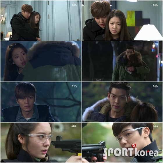 `상속자들` 이민호-박신혜-김우빈, `케미폭격` 3각 관계 불꽃 가동!