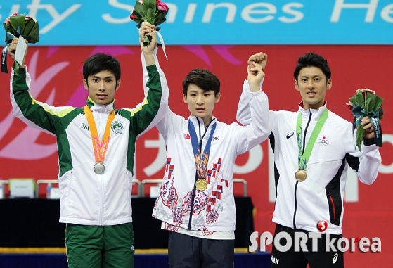 한국의 첫 금메달은 우슈 이하성