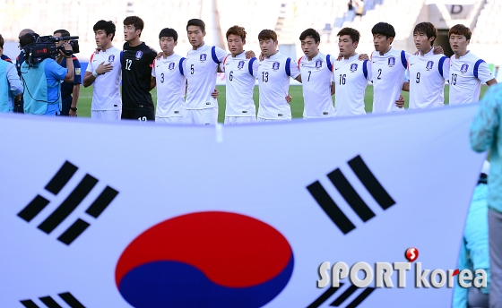 한국 축구대표팀, `금메달을 향해`