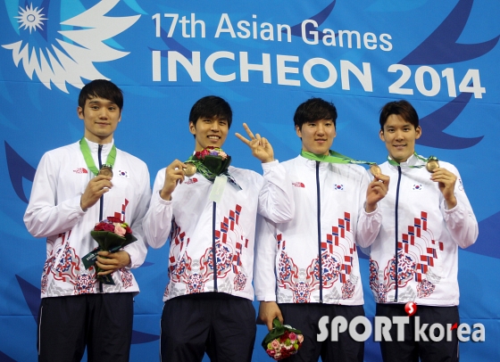 박태환, 혼계형에서 동메달 획득으로 개인 최다메달 기록