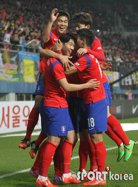 한국 `첫 골이 터졌다!`