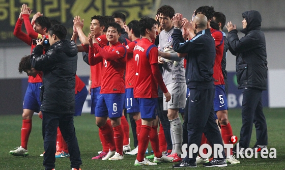 한국 축구대표팀 `뉴질랜드에 1-0 승`