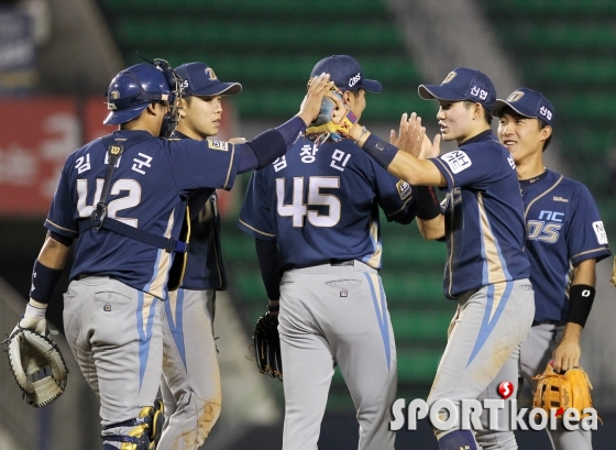 NC `두산에 8-5 짜릿한 역전승`