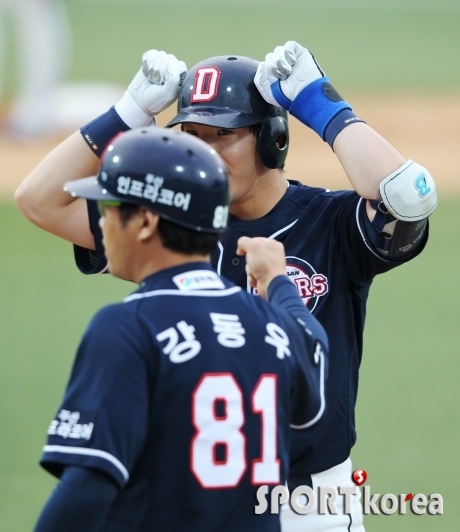 김재호 `3-0으로 달아나는 2타점 적시타!`