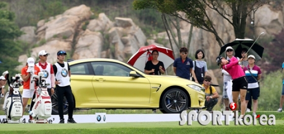 홍진주와 BMW M4