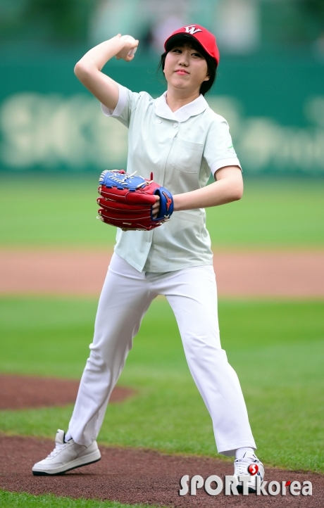 메르스 의료진 김송이 간호사 시구!