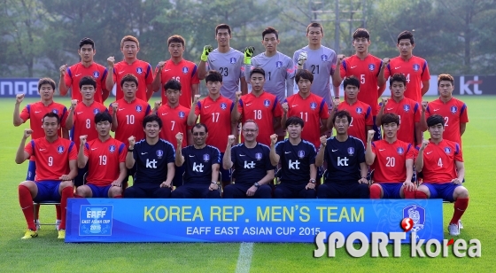 축구대표팀, `동아시안컵 우승을 위해 화이팅`