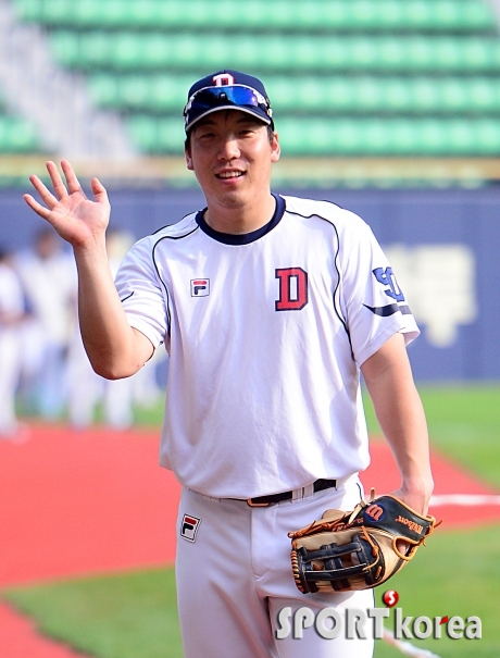 김현수 `오늘은 우리가 이길거에요`