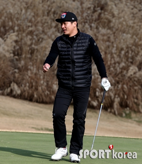 김주찬 `골프가 잘 어울리는 남자`