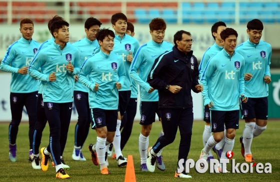 축구대표팀 `레바논전 대승을 위해 담금질!`