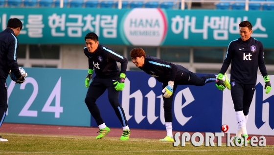 축구대표팀 대표 수문장!