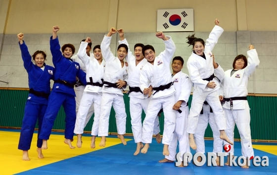 유도대표팀 `리우올림픽 금빛 점프~`