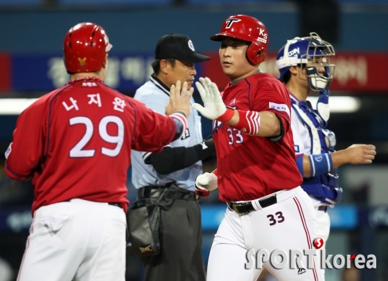 김주형 `플란데 상대로 추격의 투런홈런`