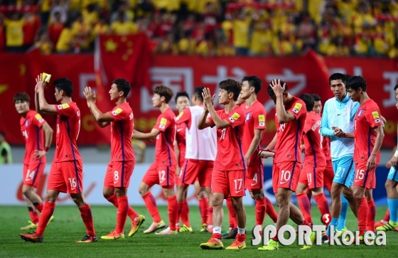 한국, 중국에 3-2 승리