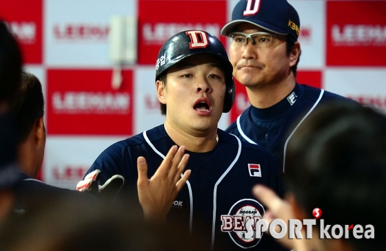 결승타 민병헌 `두산, 넥센에 5-2 짜릿한 역전승!`