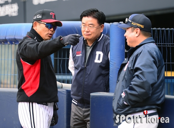 양상문 감독 `두산 올해 긴장들 하라고~`