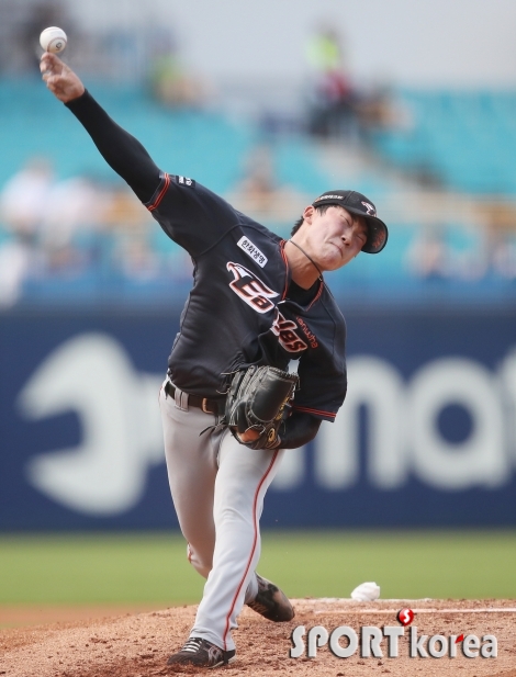 김성훈 `삼성 상대 KBO 리그 데뷔 무대`