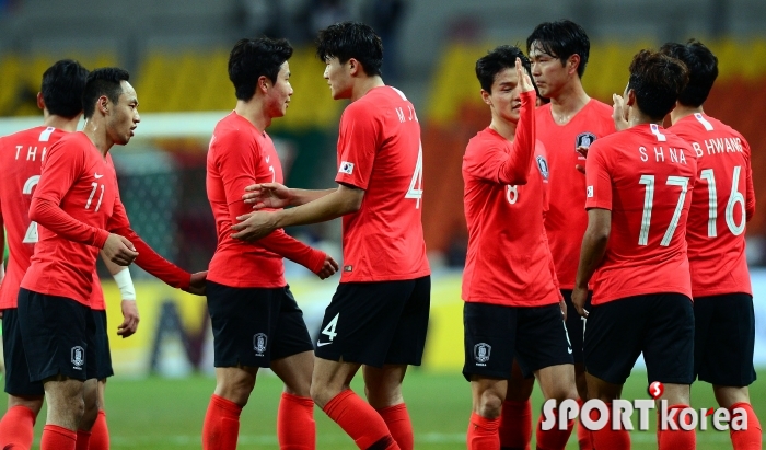 한국, 중국에 1-0 승리하며 2연승!