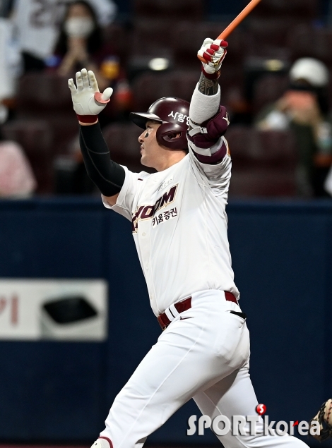 박병호, KOB리그 2번째 7년 연속 20 홈런 달성