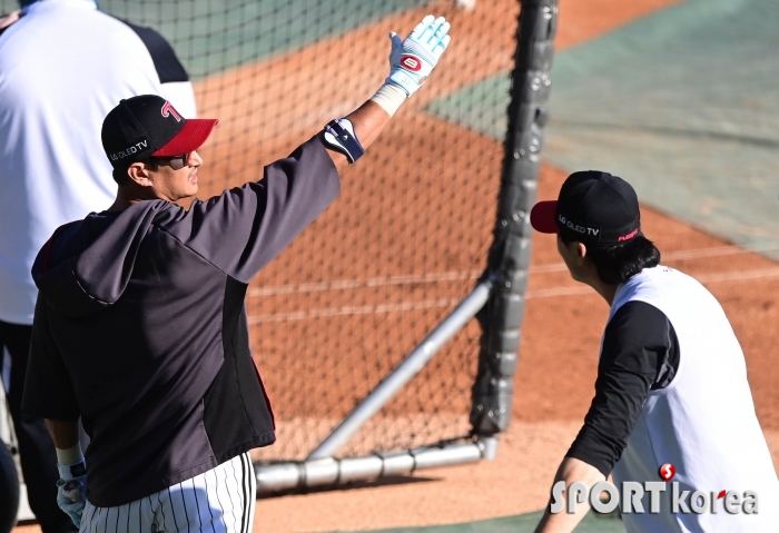 박용택 `타구의 발사각도가 중요해`