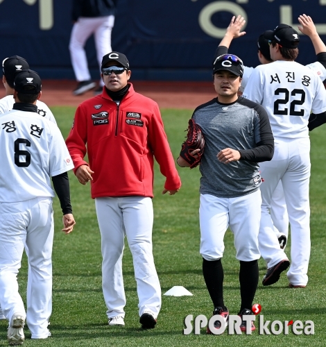 추신수-김강민, 동갑내기 다정한 친구