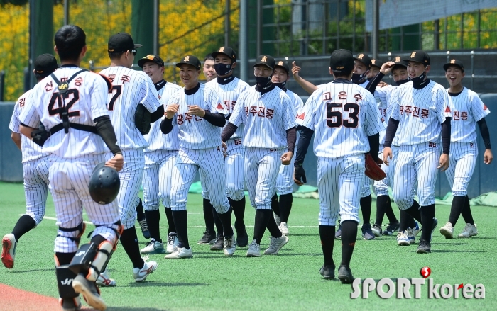 광주진흥고, 장충고에 4-2로 역전승