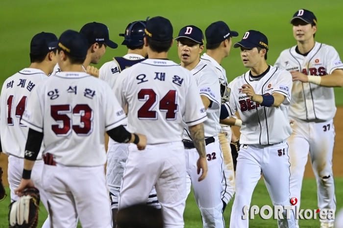 두산, NC 상대 4-2 승리로 어제 패배 설욕